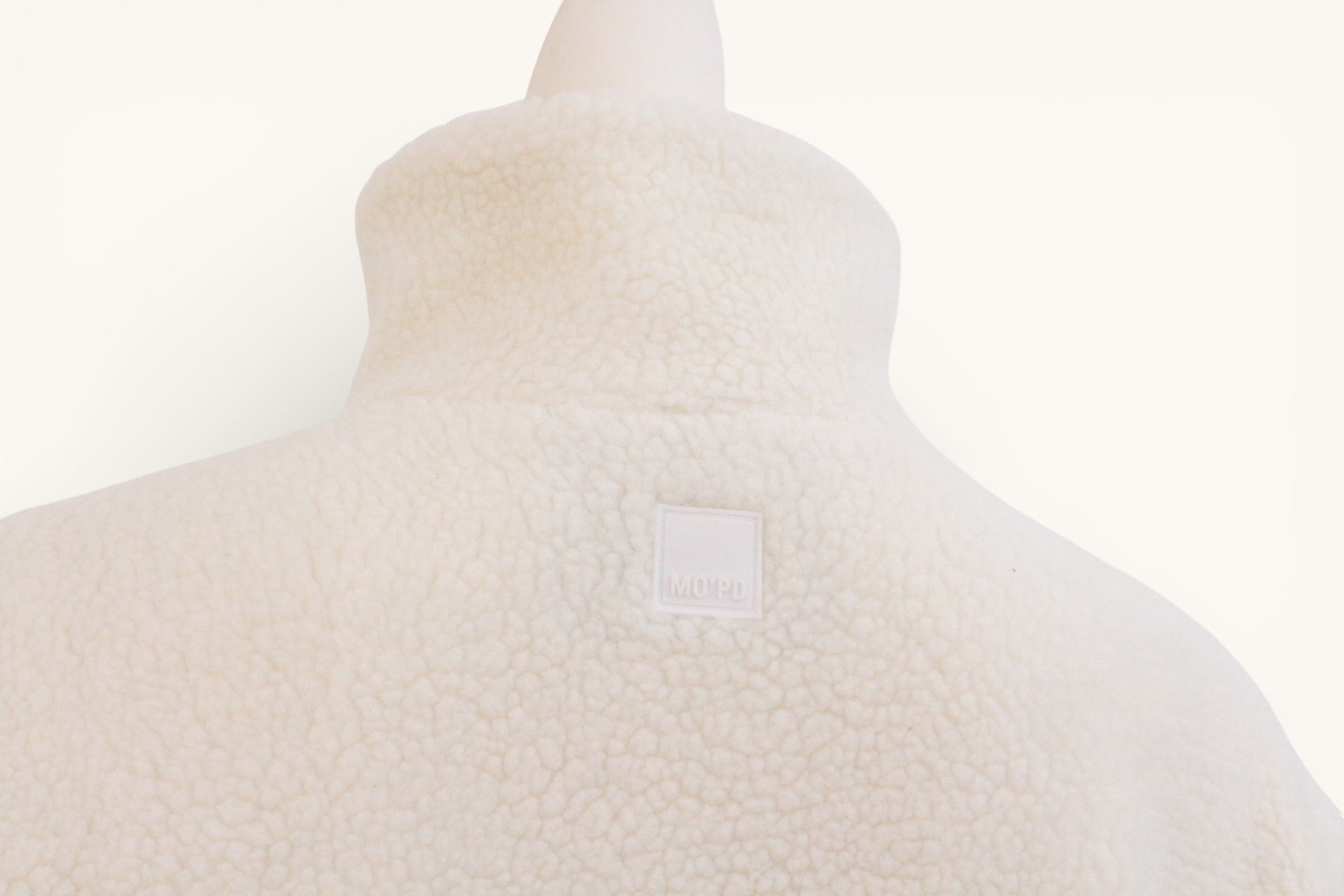 Marc O'Polo – Teddy-Mantel – Polyester – Gebrochenes Weiß 9