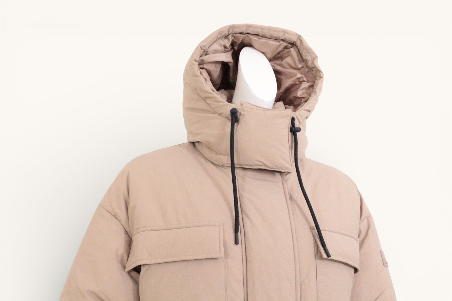 Marc O Polo Doudoune longue Polyamide, Polyester Beige S  Neuf