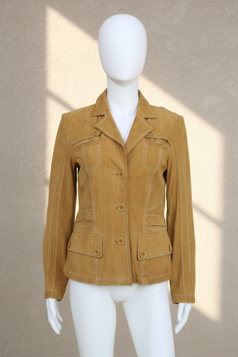 Veste En Daim MILESTONE Pour Femme