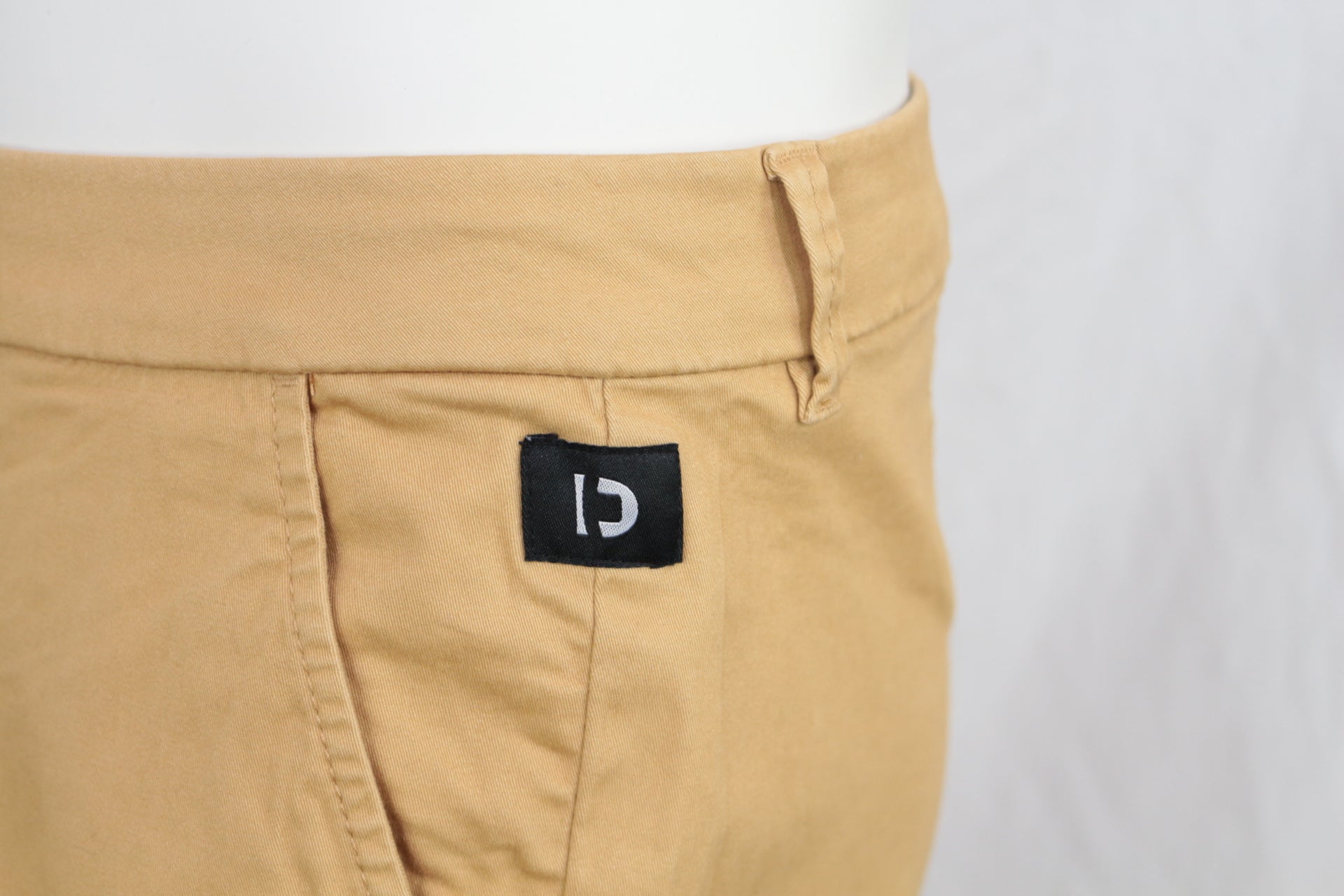 Tom Tailor Denim Short Chino Slim Homme Beige Sable 98% Coton Neuf avec Étiquette 7