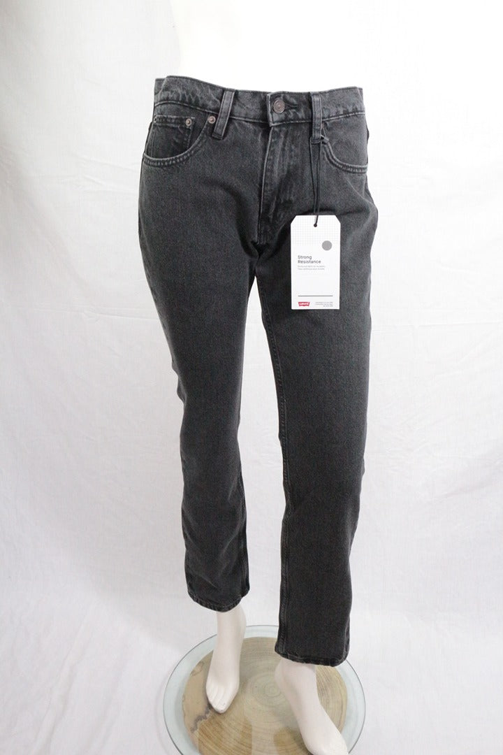 Jean Levi's 511 slim noir denim taille 29 L30 neuf avec étiquette vintage 90s 1