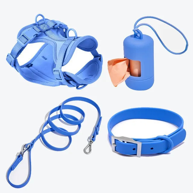 Set harnais, laisse et collier imperméables pour chien – photo 11 – Frippin'Dealz