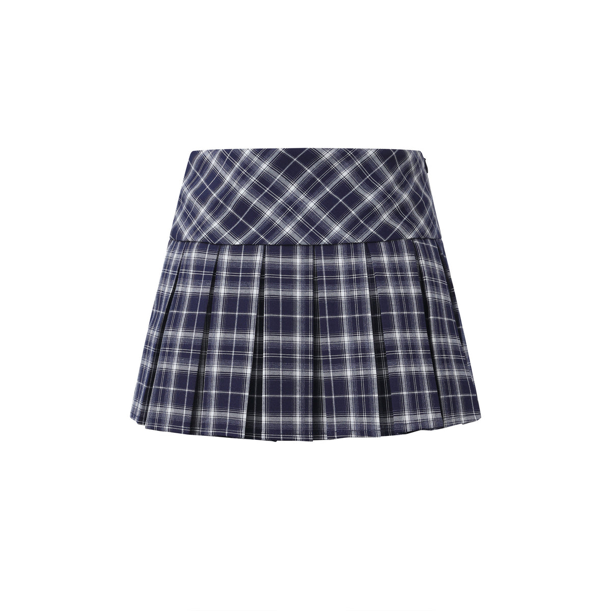 Mini-jupe plissée à carreaux tartan – photo 1 – Frippin'Dealz