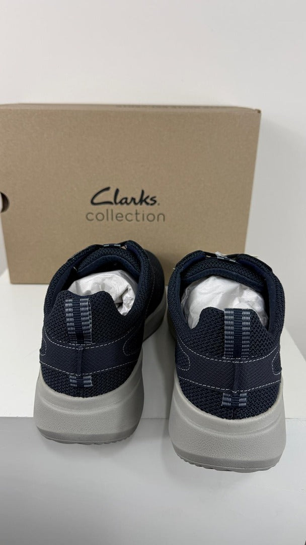 Baskets Clarks Lehman Tie bleu marine 44.5 6
