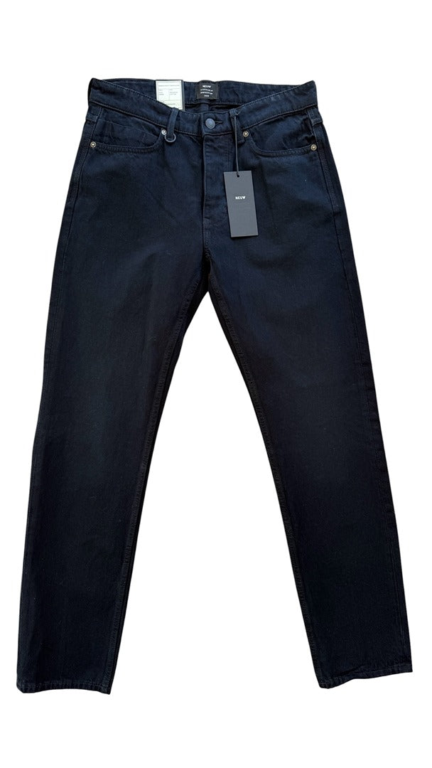 Jeans Droit Homme Neuw Noir W31 L32 Vintage 90s