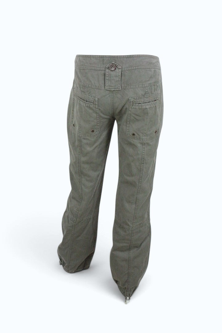 Pantalon cargo Lea L Moda coton kaki 40 style militaire | Frippin'Dealz – photo 5