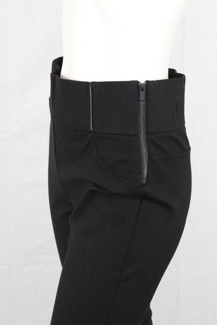 Ysabel Mora Pantalon Droit Noir Taille Xl Old Money 2