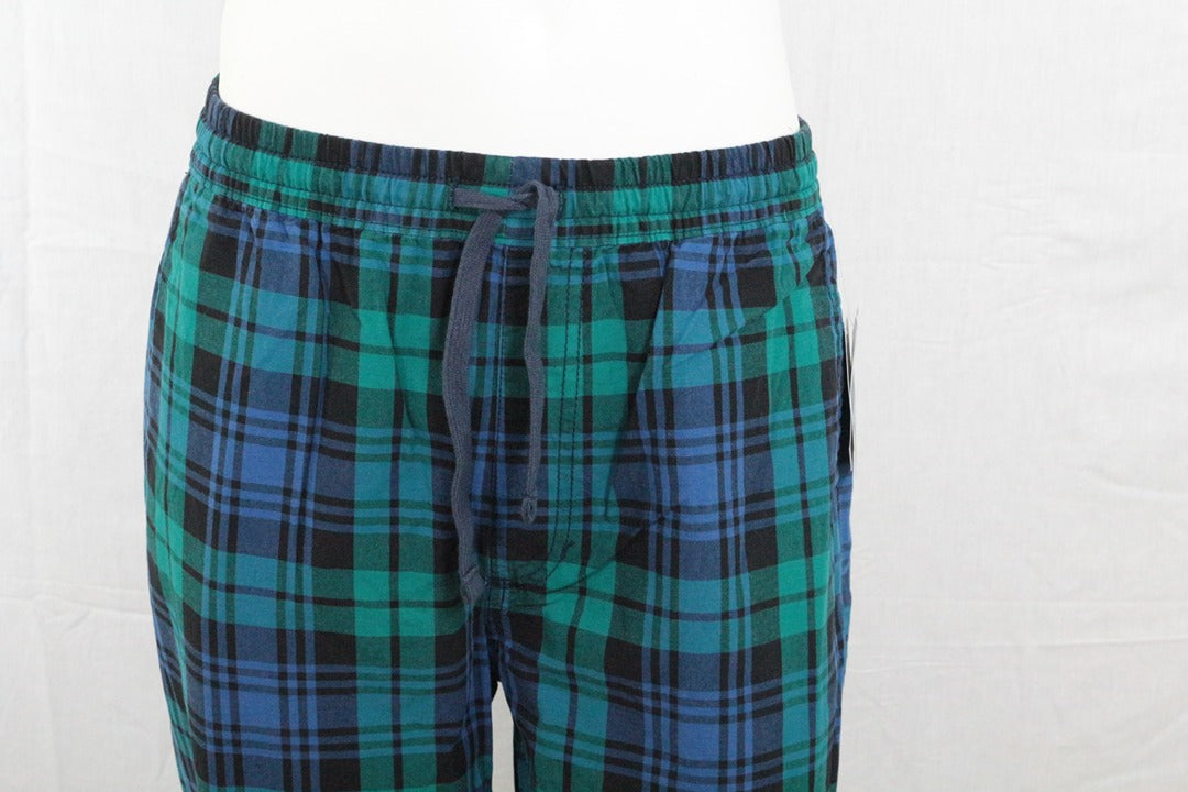 Pantalon Vans écossais tartan vert bleu baggy S neuf streetwear 3