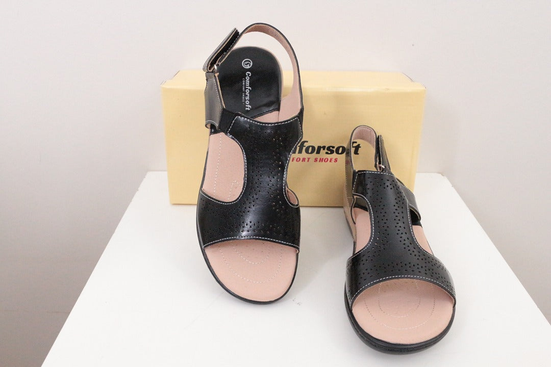 Sandales confort Comforsoft noir taille 39 4