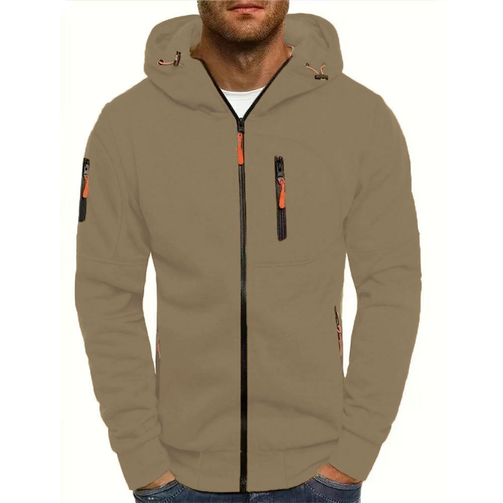 Gilet à capuche jacquard homme sport loisirs – photo 18 – Frippin'Dealz