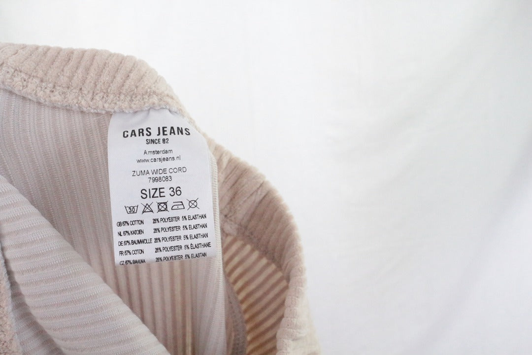 Legging Cars Jeans Zuma Wide Cord sable 36 - Neuf avec étiquette 12
