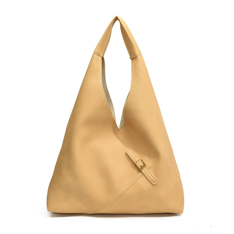 Grand sac porté épaule simili cuir – photo 6 – Frippin'Dealz