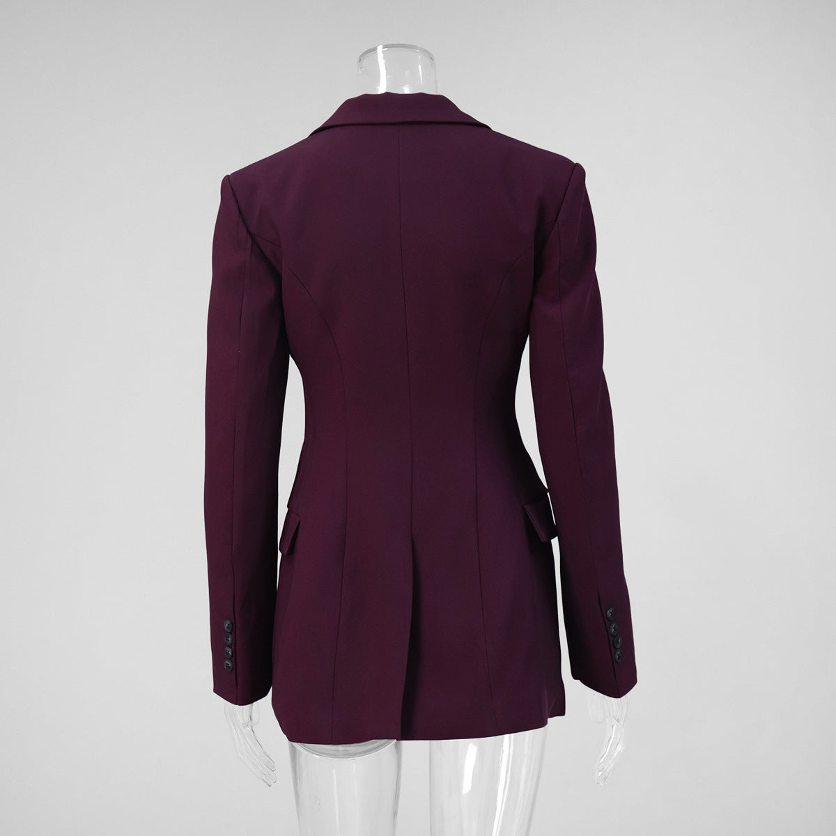 Blazer femme cintré col V – photo 12 – Frippin'Dealz