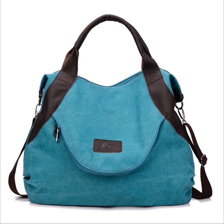 Sac à main bandoulière en toile rétro – photo 11 – Frippin'Dealz