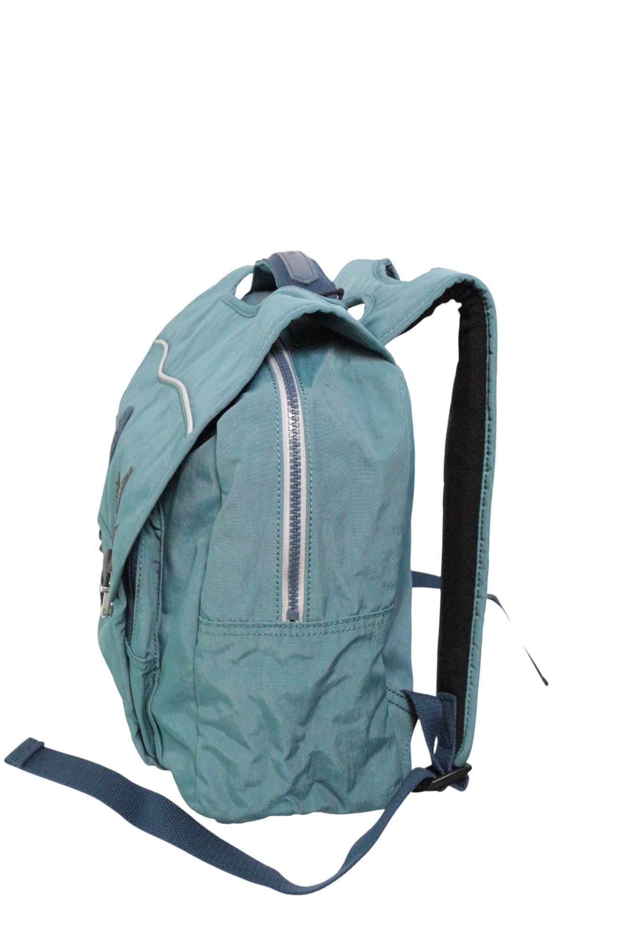 Cartable Kipling Iniko Baltic Aqua 18L Bleu Vert Neuf avec Étiquette 3