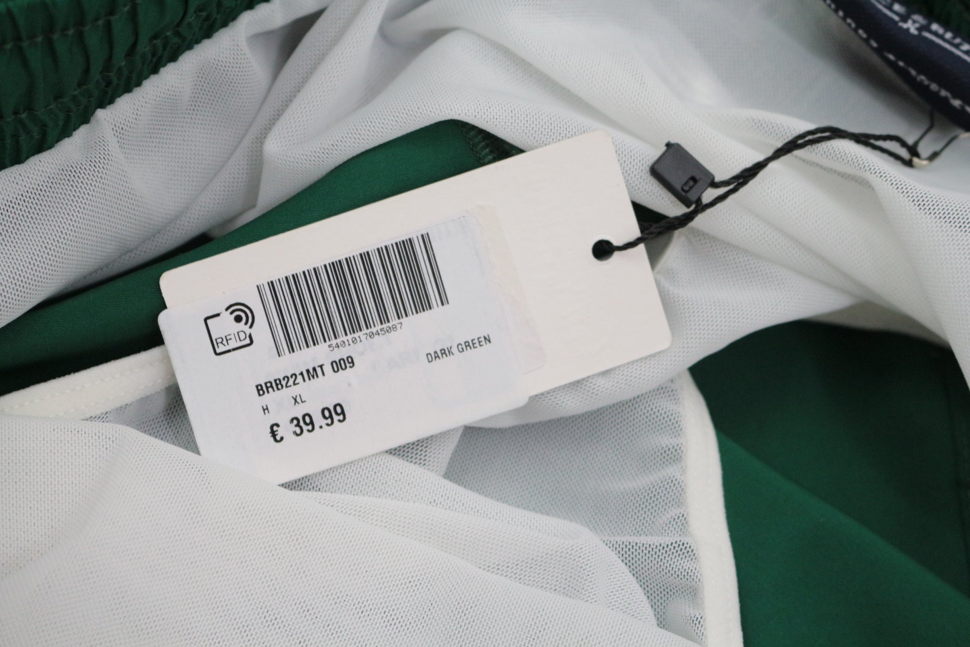 Bruce & Butler Short de Bain Homme Vert Foncé XL Neuf avec Étiquette 11