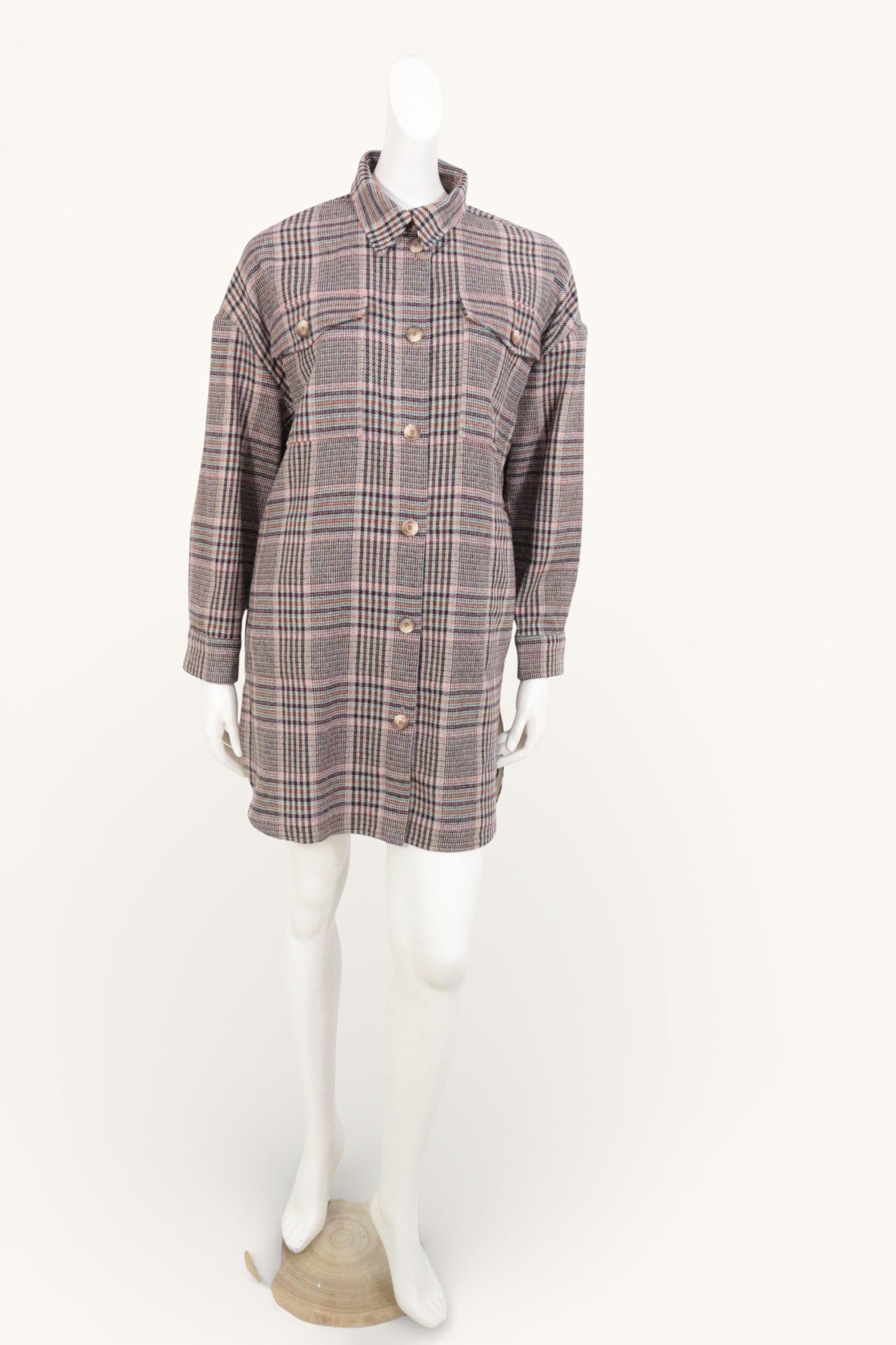 River Woods Manteau Acrylique, Laine, Polyester Beige, Marron   Neuf 4