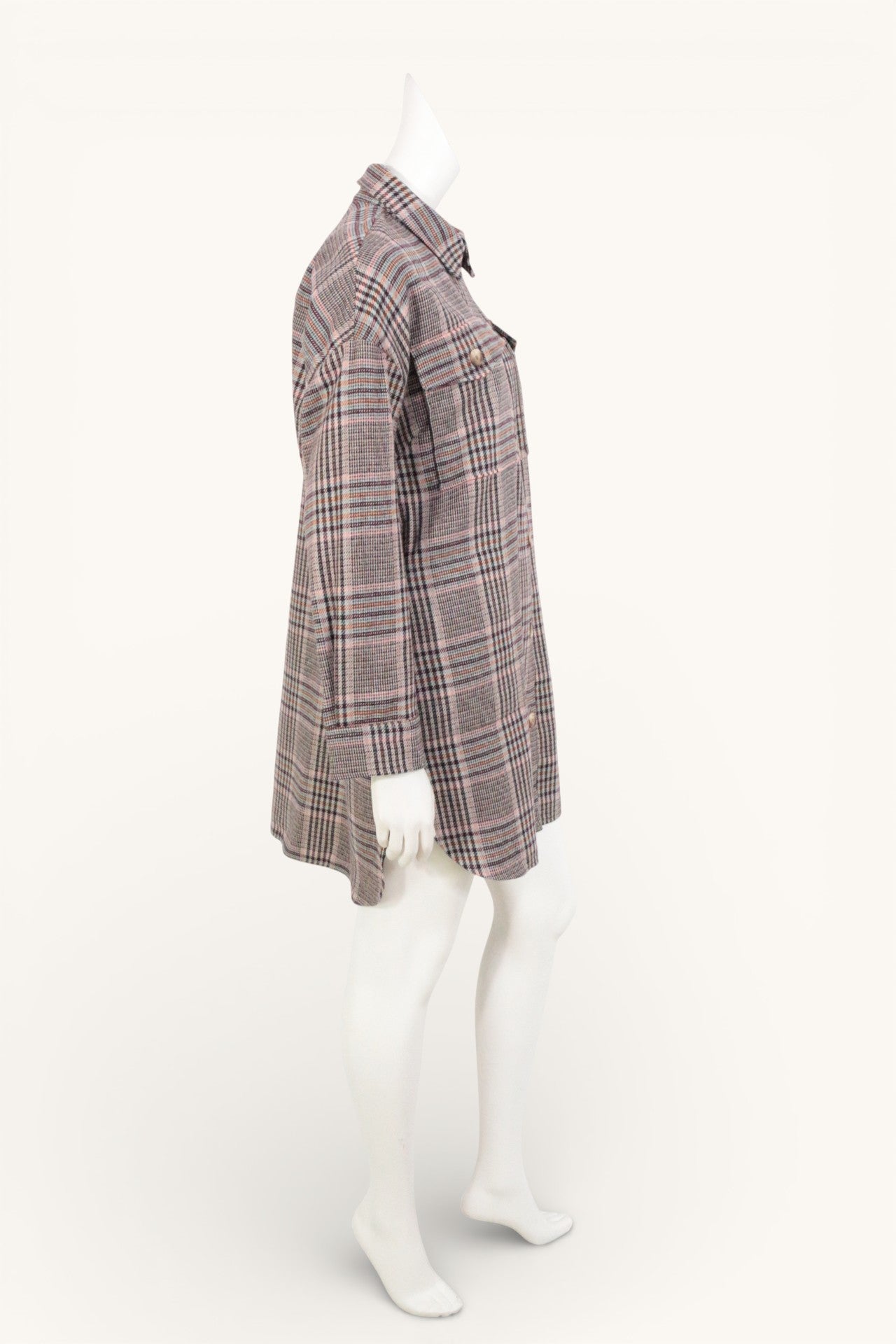 River Woods Manteau Acrylique, Laine, Polyester Beige, Marron   Neuf 6