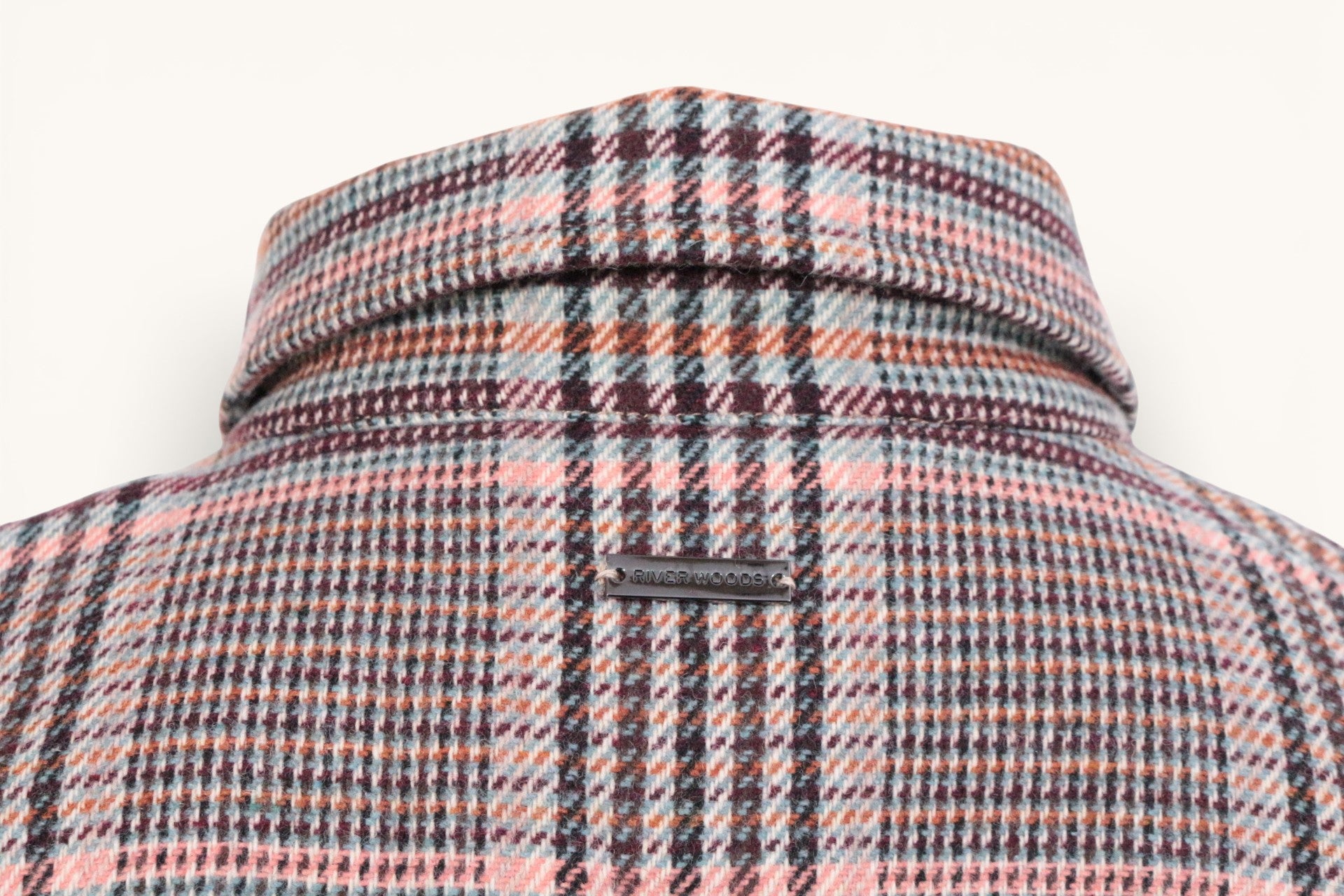 River Woods Manteau Acrylique, Laine, Polyester Beige, Marron   Neuf 8