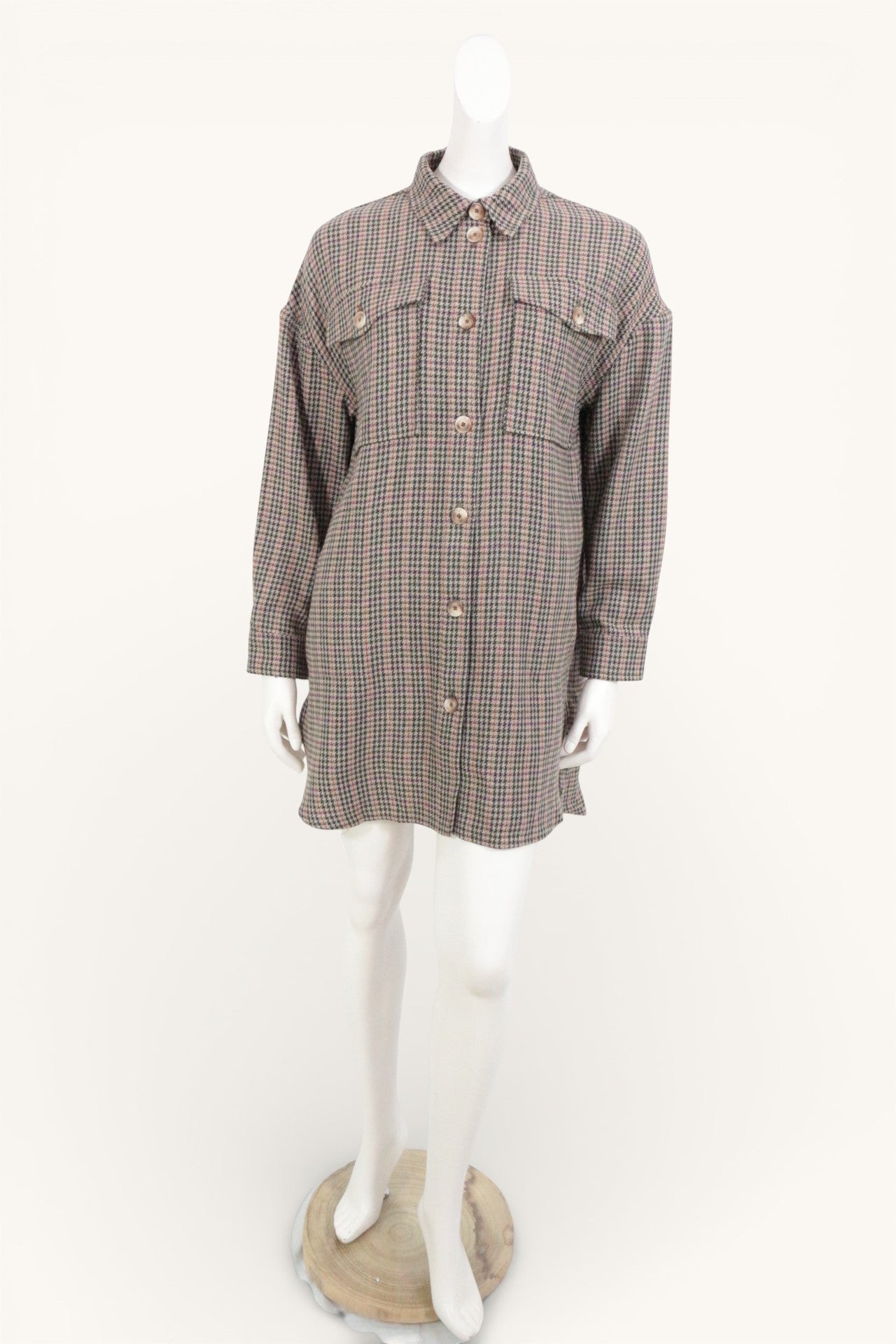 River Woods Manteau Polyester, Acrylique, Laine Beige, Noir   Neuf 4