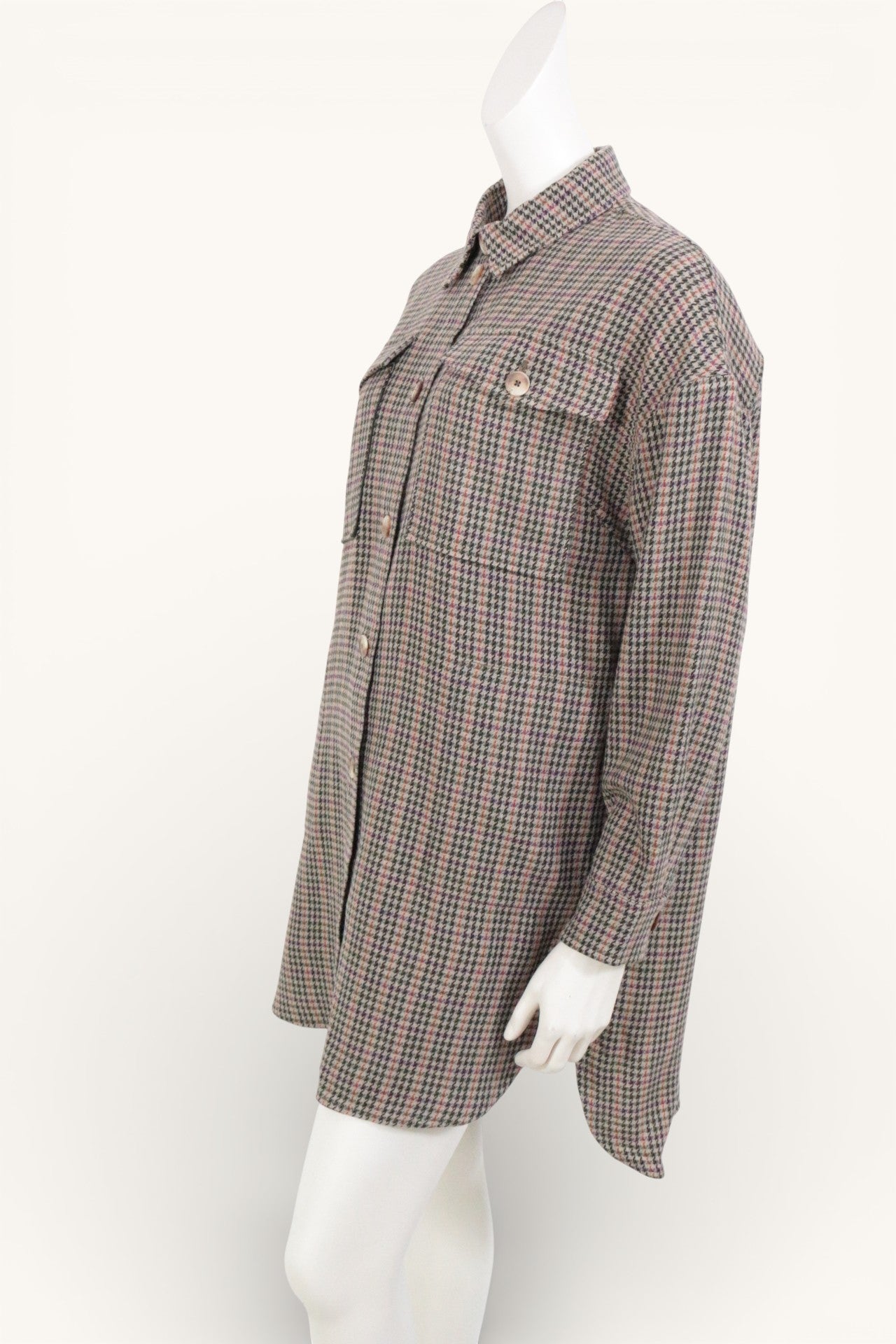 River Woods Manteau Polyester, Acrylique, Laine Beige, Noir   Neuf 9