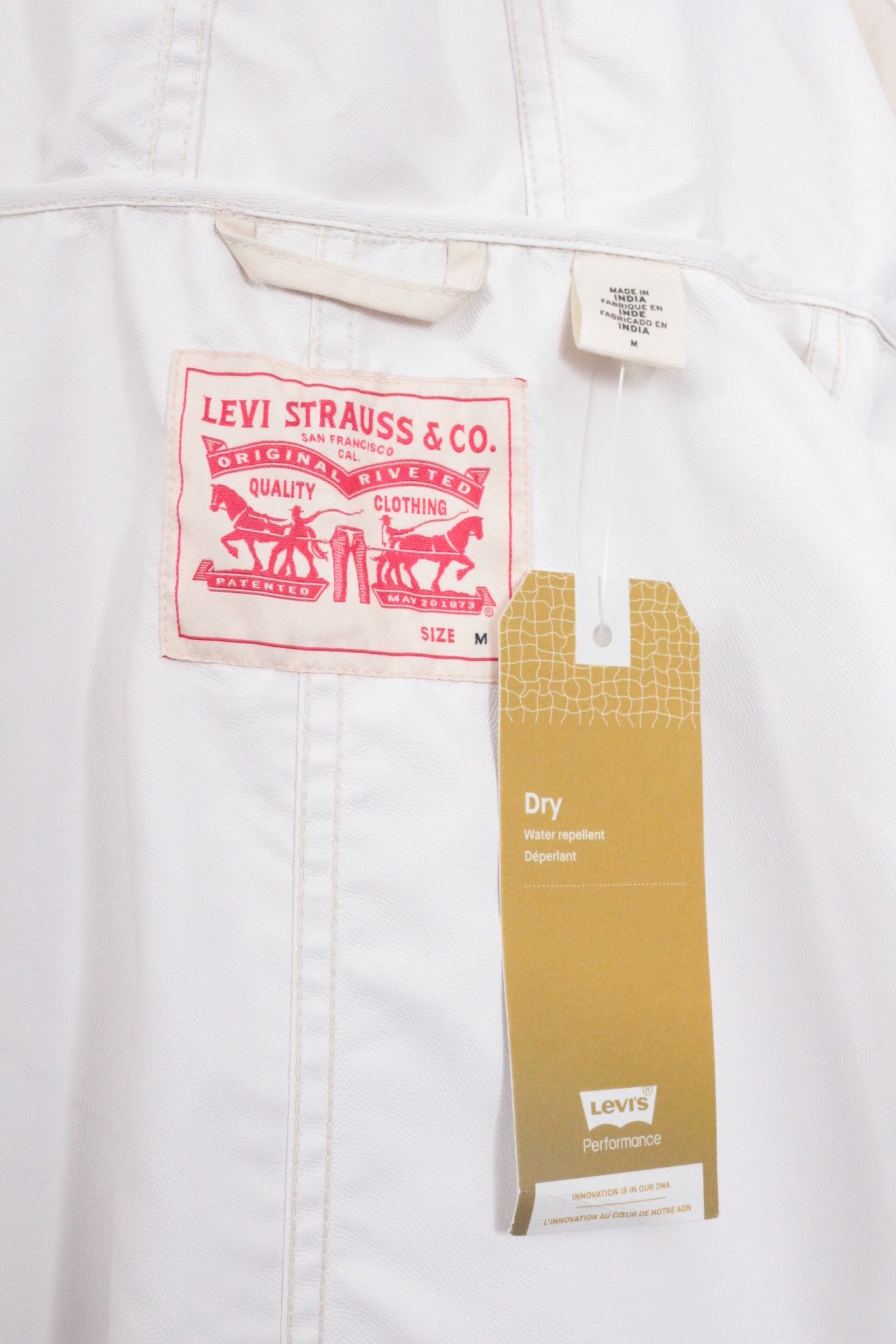 Levi's – Wasserfeste Jacke Sloan – Polyester – Weiß 13