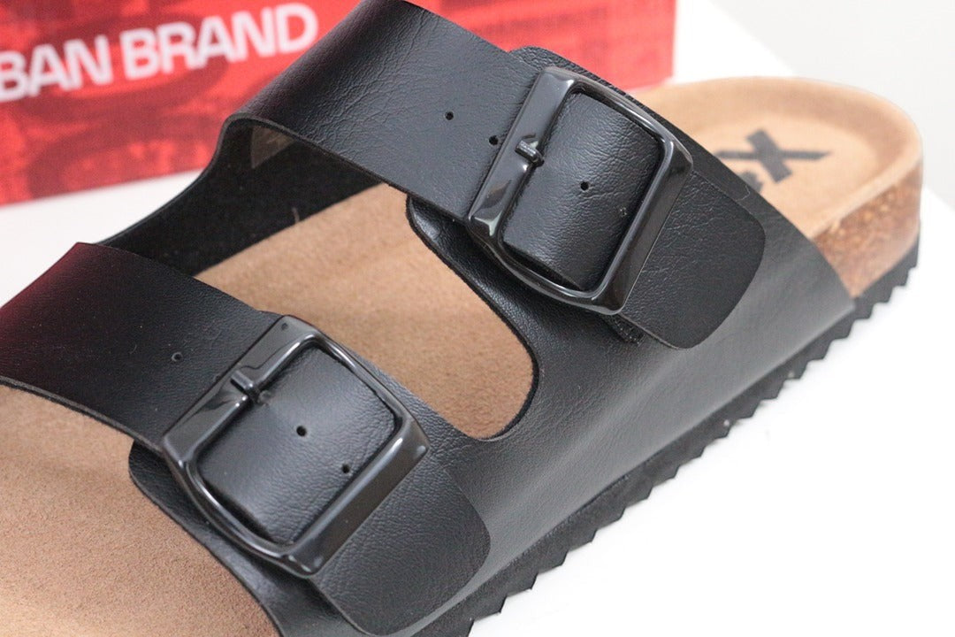 Xti Sandales Mules Simili Cuir Noir 41 Neuves 16