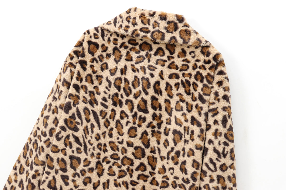 Manteau fausse fourrure imprimé animal – photo 8 – Frippin'Dealz