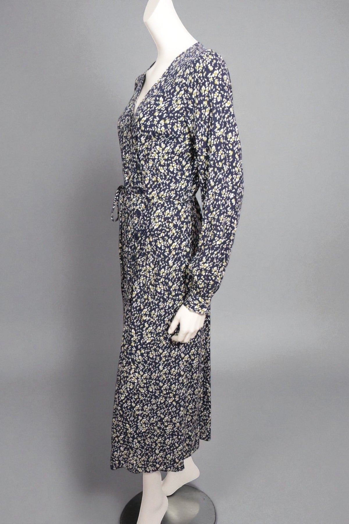 Etam Robe longue Viscose Bleu marine, Multicolore S Neuf | Frippin'Dealz – photo 3