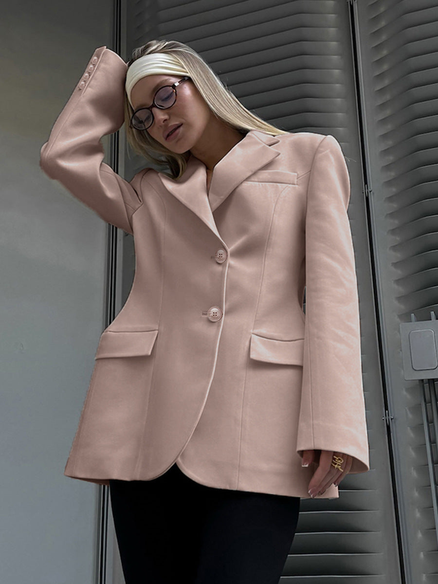 Blazer femme cintré col V – photo 66 – Frippin'Dealz