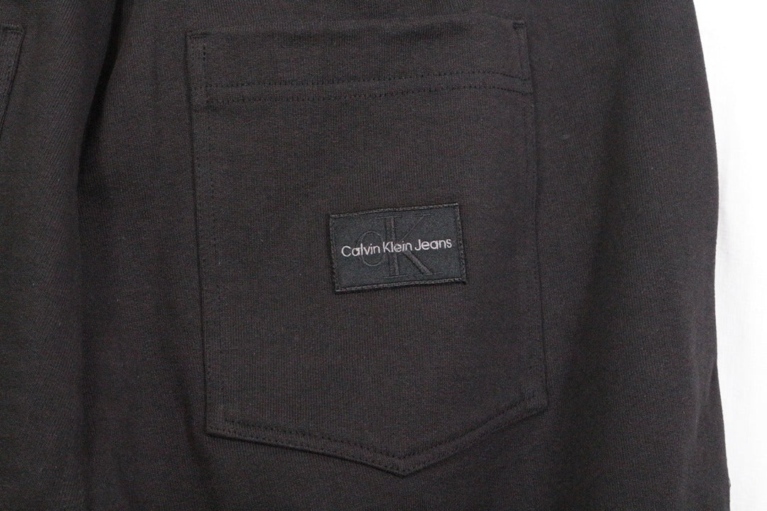 Pantalon de jogging homme Calvin Klein Jeans noir large L Y2k 5