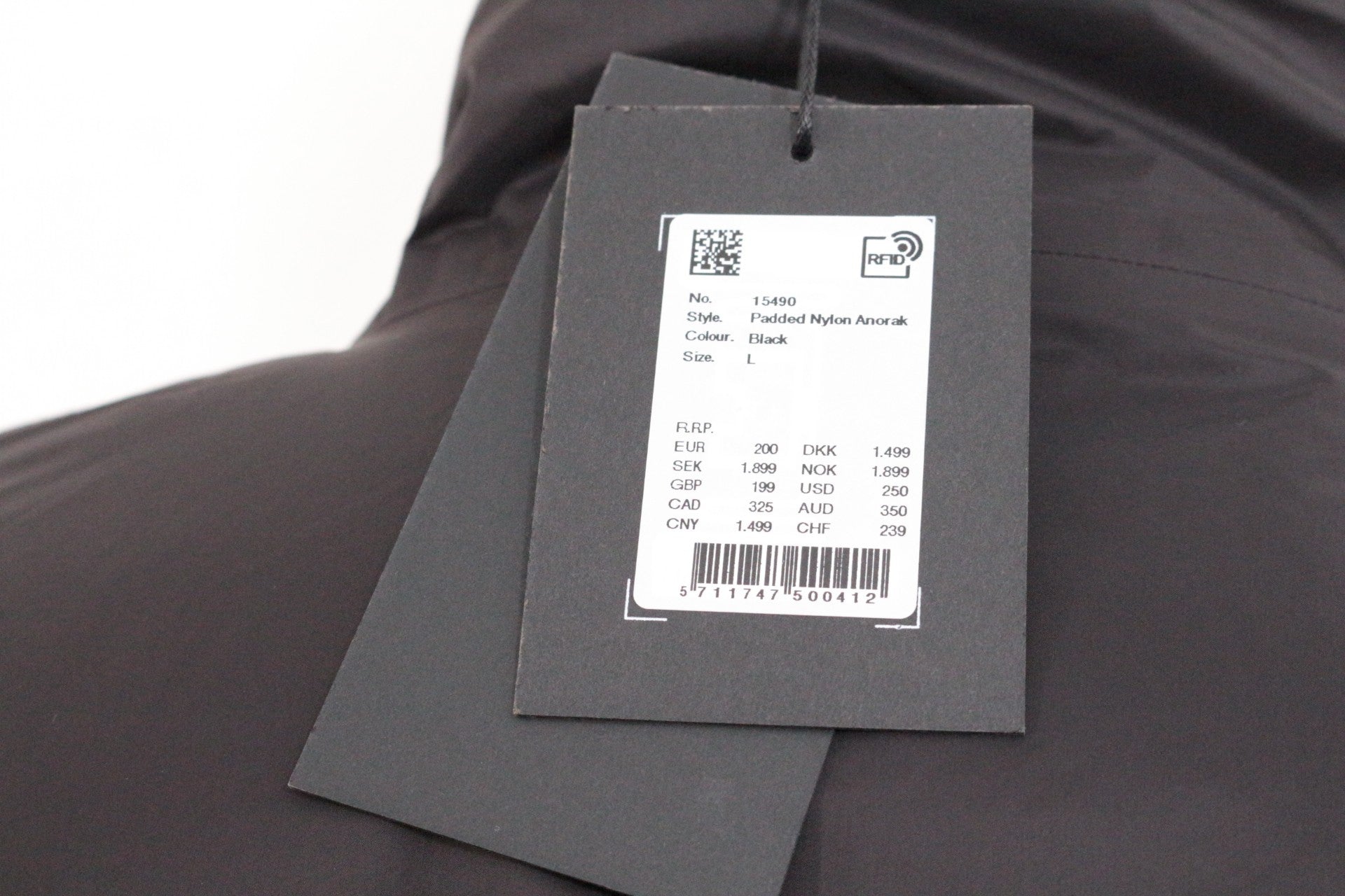 Rains – Wasserfester Anorak Padded Nylon – Nylon – Schwarz 10