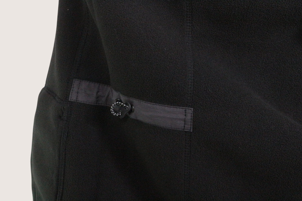 Rains – Giacca Lunga in pile pesante – Poliestere, cotone, nylon – Nero