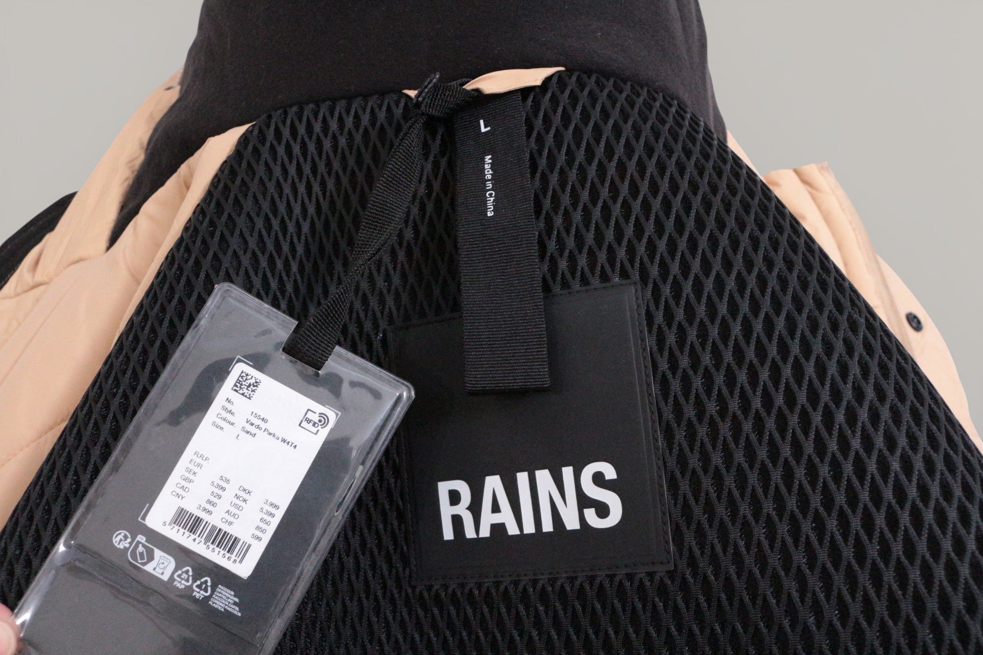 Rains Parka longue Polyamide, Polyester    Neuf 14