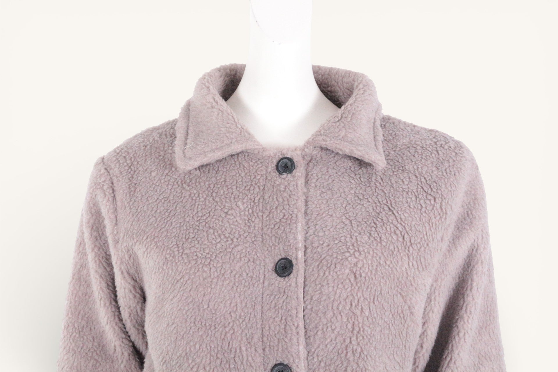 Giacca Teddy – Giacca teddy – Poliestere – Marrone scuro