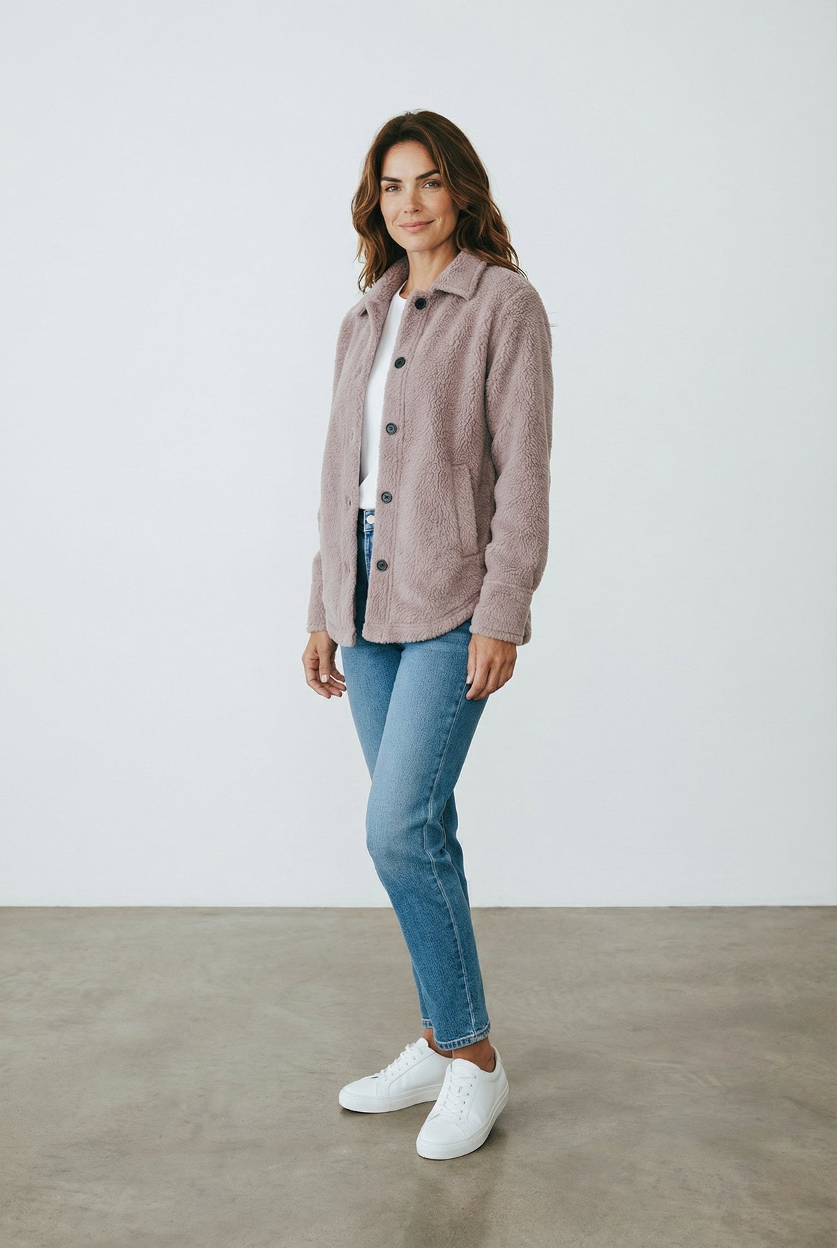 Teddy Jacket Veste Teddy Polyester Marron Neuf | Frippin'Dealz – photo 2