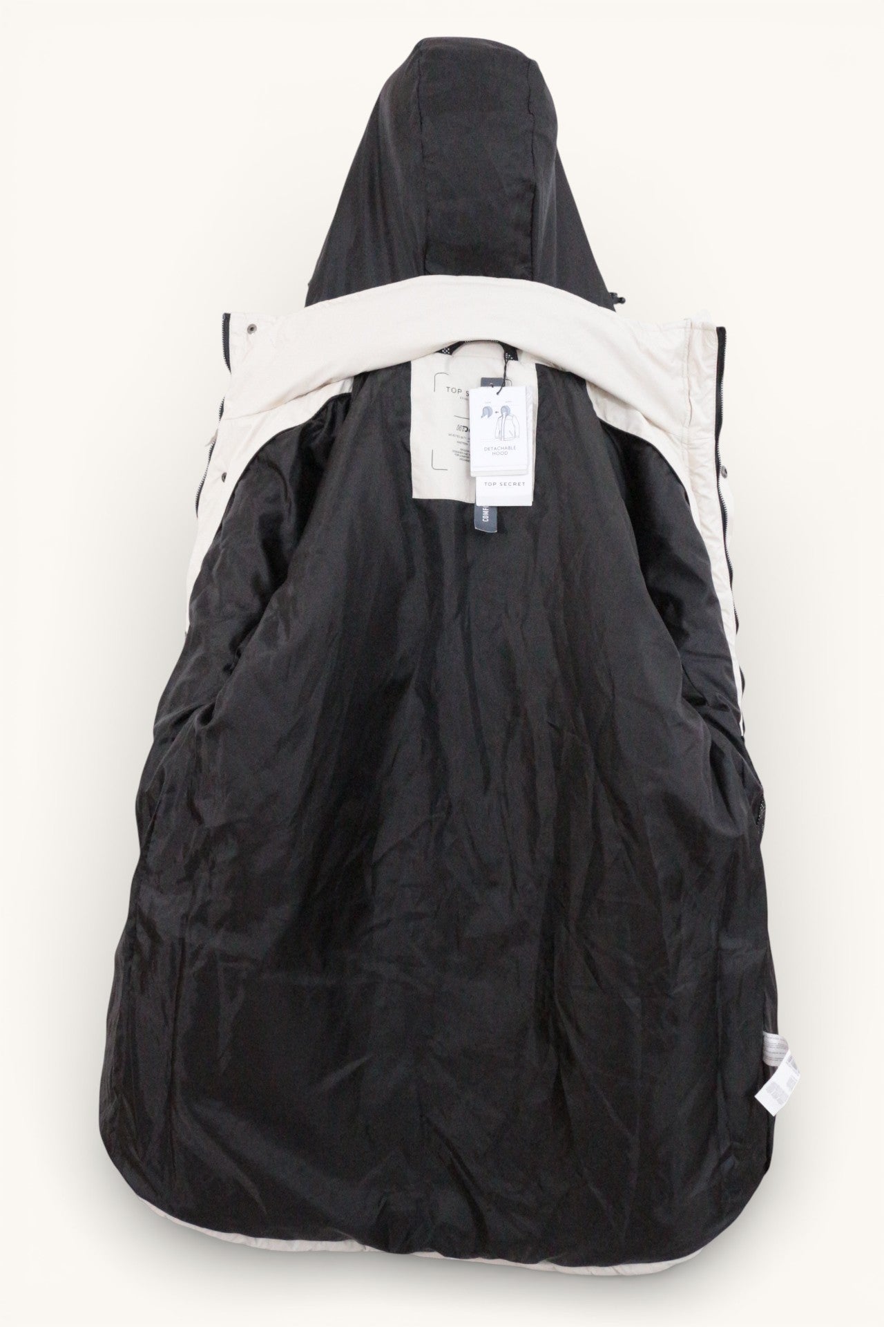 Top secret Parka Polyester Blanc   Neuf 13