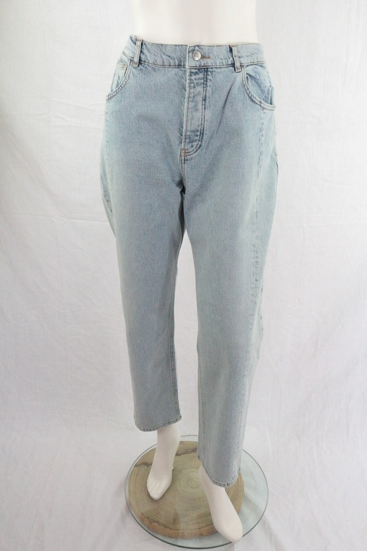 Jean Sisley droit bleu clair taille 33 - Neuf avec étiquette 90s vintage 1