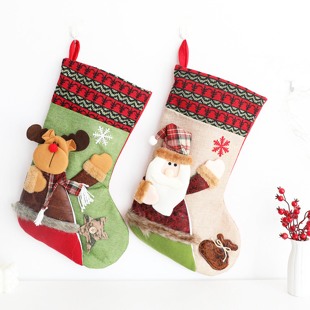 Grande chaussette de Noël 3D – photo 4 – Frippin'Dealz