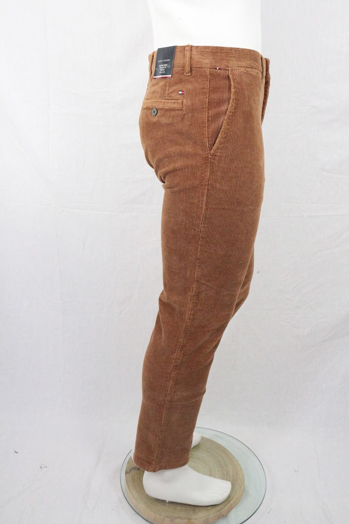 Chino Tommy Hilfiger velours côtelé marron 31 32 - Neuf avec étiquette 5