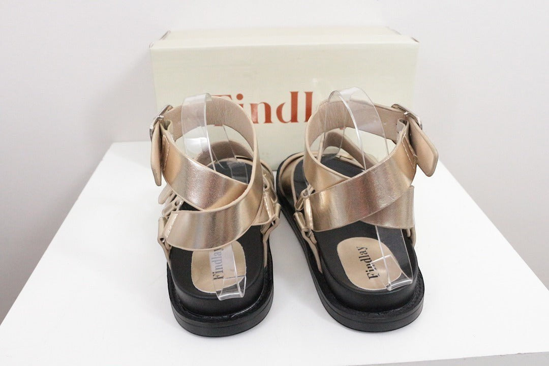Sandales dorées Findlay femme taille 39 | Frippin'Dealz – photo 9