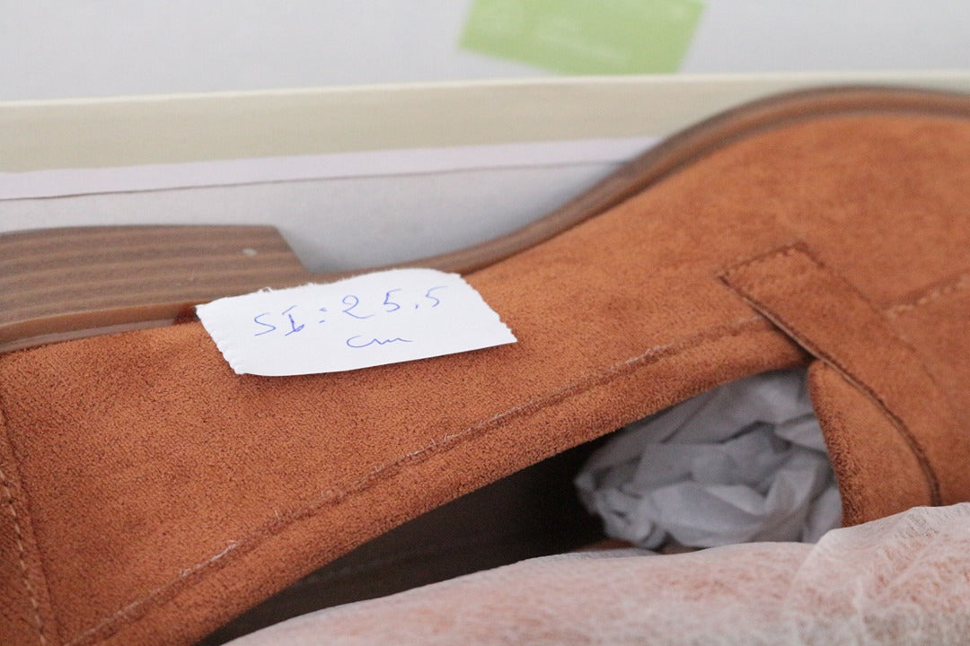 Mocassins Findlay suédine marron camel 39 neufs 9