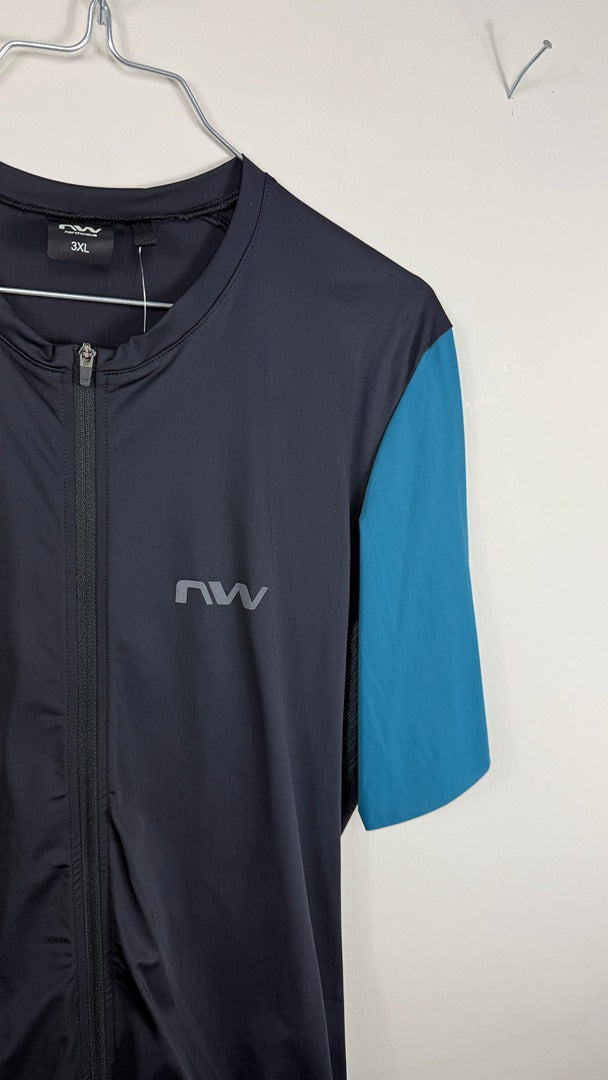 Maillot cyclisme Northwave Extreme noir bleu 3xl neuf 3