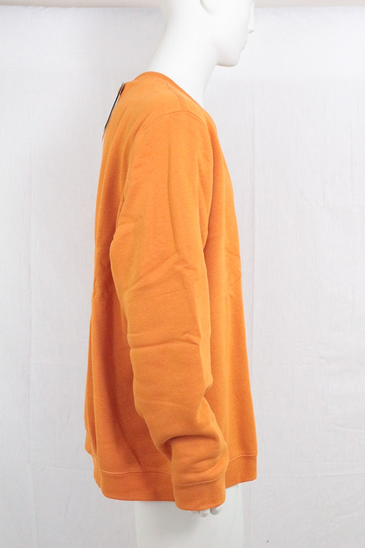Converse Sweat Orange Xxl Neuf Logo Brodé Streetwear 4