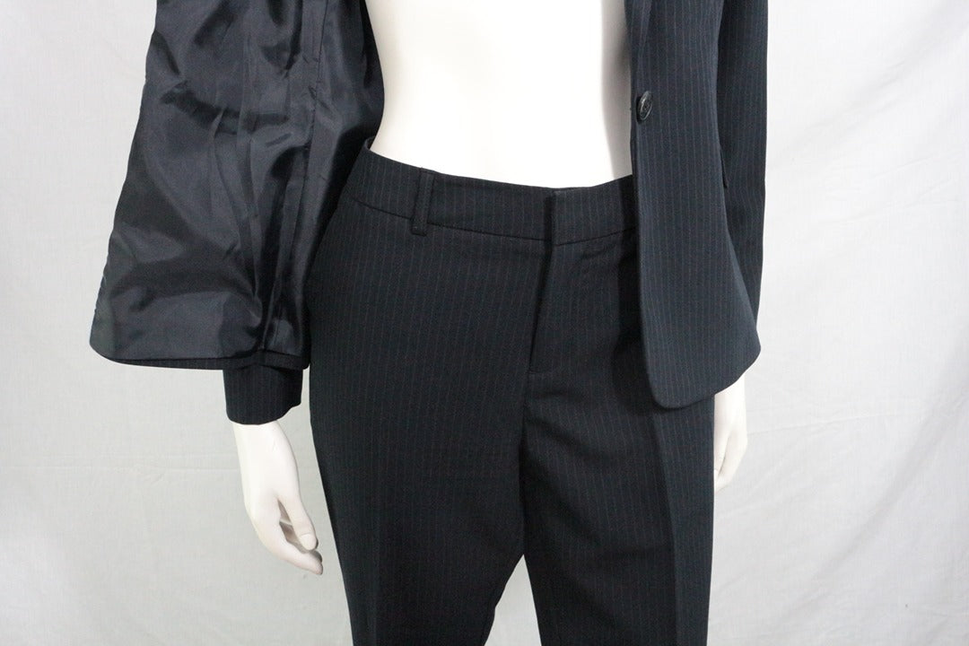 Tailleur femme La Redoute Création bleu marine rayures 38 old money 11