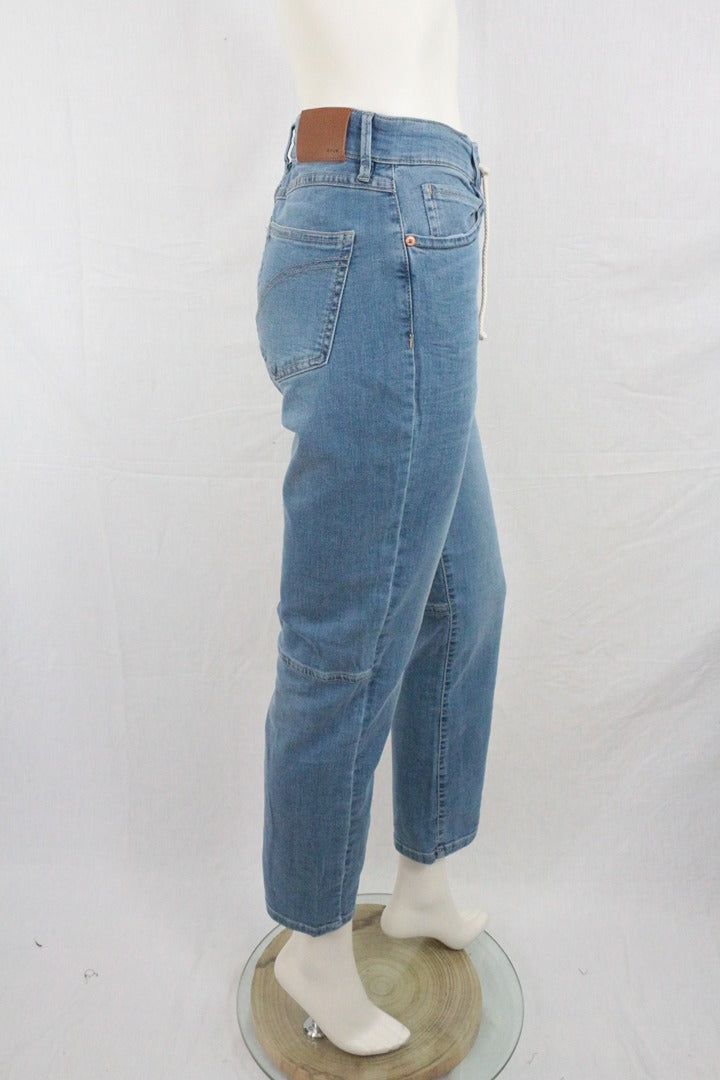 Jean Opus Louis Cargo bleu clair coton stretch taille 38 - Neuf 5