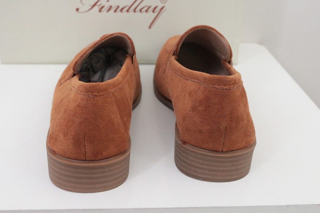 Mocassins Findlay suédine marron camel 39 neufs 6