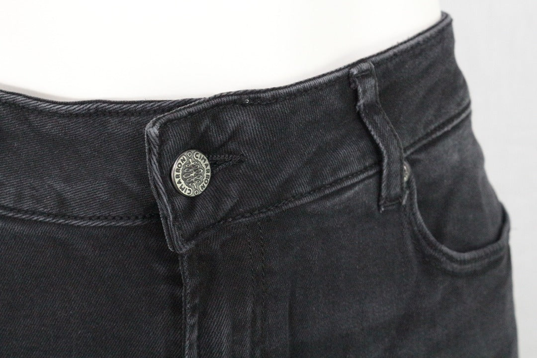 Jean évasé noir Cimarron taille haute 34 - Neuf avec étiquette vintage 90s 4