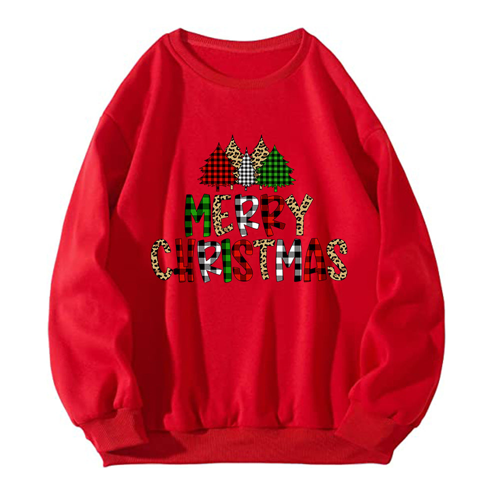 Sweat oversize Merry Christmas léopard – photo 6 – Frippin'Dealz