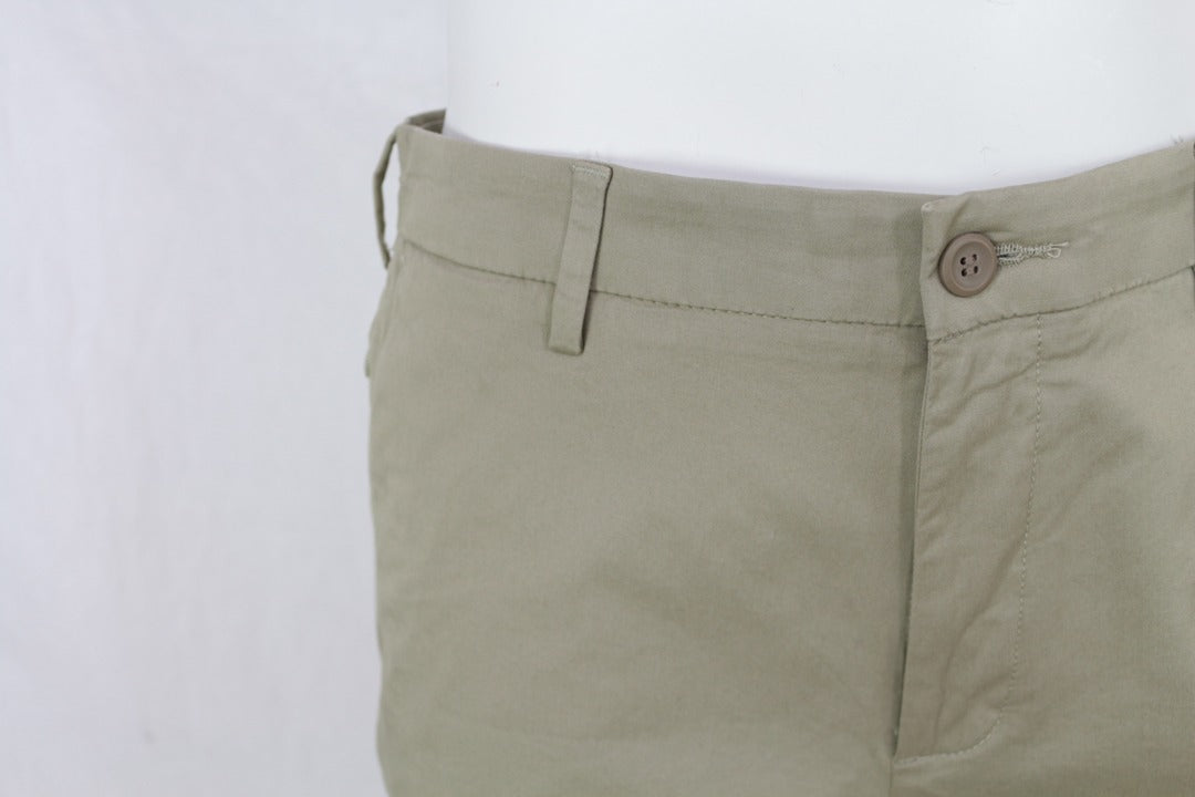 Short chino Dockers en coton kaki taille 32 neuf 3